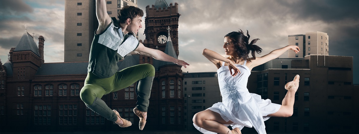 Promotional image for Ballet Cymru's Romeo a Juliet