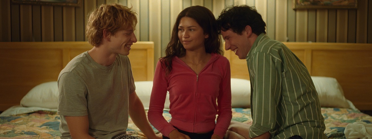 Mike Faist, Zendaya and Josh O'Connor in Challengers