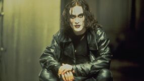 Brandon Lee in The Crow.