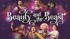 Beauty and the Beast. Photos of each of the cast in costumes.