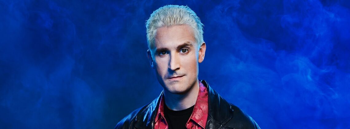 Brendan Murphy as Spike in a promotional image for Buffy Revamped.