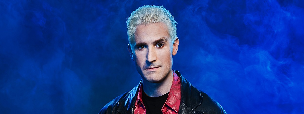 Brendan Murphy as Spike in a promotional image for Buffy Revamped.