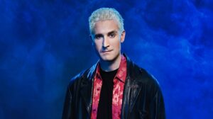 Brendan Murphy as Spike in a promotional image for Buffy Revamped.