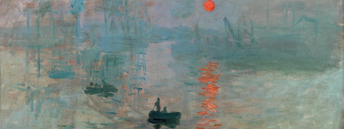 Claude Monet, Impression, soleil Levant, 1872.