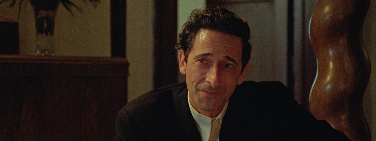 Adrien Brody in The Brutalist