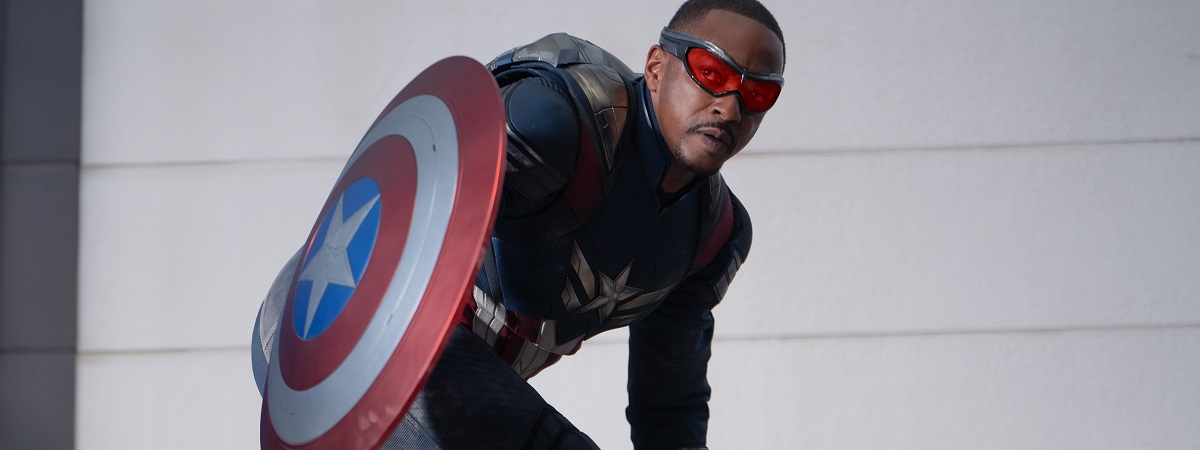 Anthony Mackie as Sam Wilson/Captain America in Marvel Studios' CAPTAIN AMERICA: BRAVE NEW WORLD.