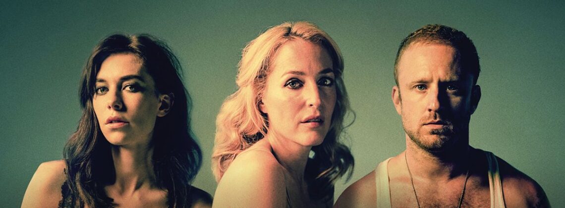Vanessa Kirby, Gillian Anderson and Ben Foster in a promotional image for A Streetcar Named Desire.