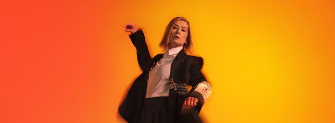 Rosamund Pike in a promotional image for Inter Alia.