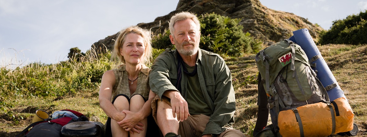 Jason Isaacs and Gillian Anderson star in The Salt Path
