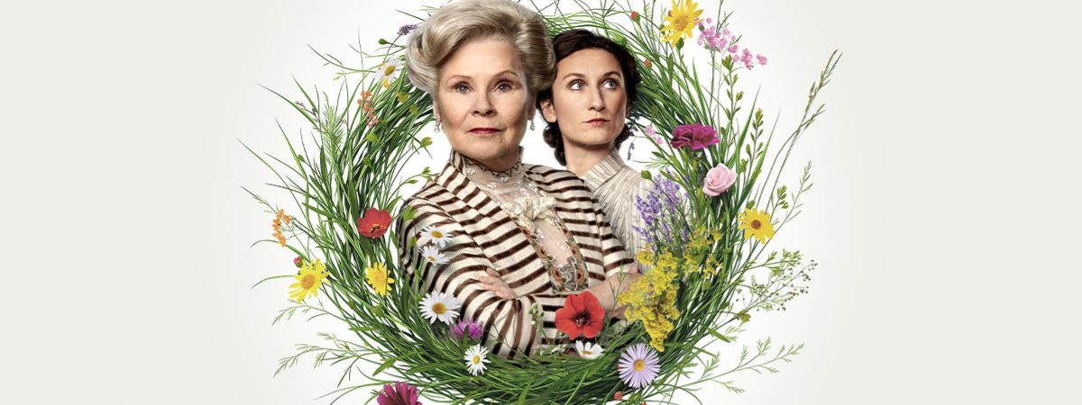 Imelda Staunton and Bessie Carter in NT Live's Mrs Warren's Profession.