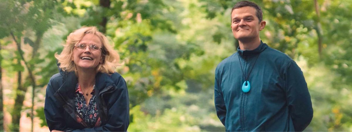 Maxine Peake and Robert Aramayo in ISwear