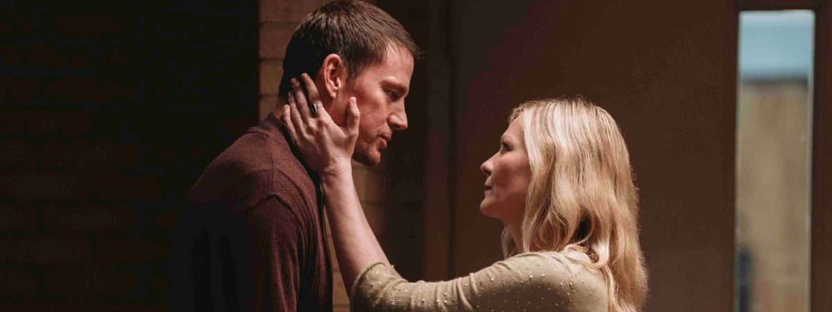 Channing Tatum and Kirsten Dunst in Roofman