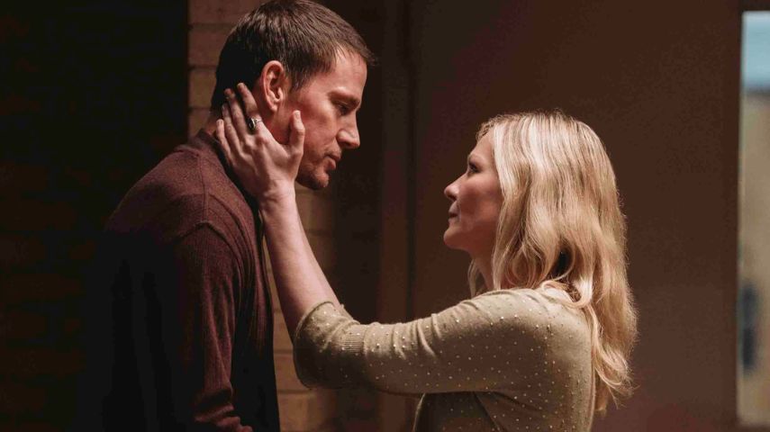 Channing Tatum and Kirsten Dunst in Roofman