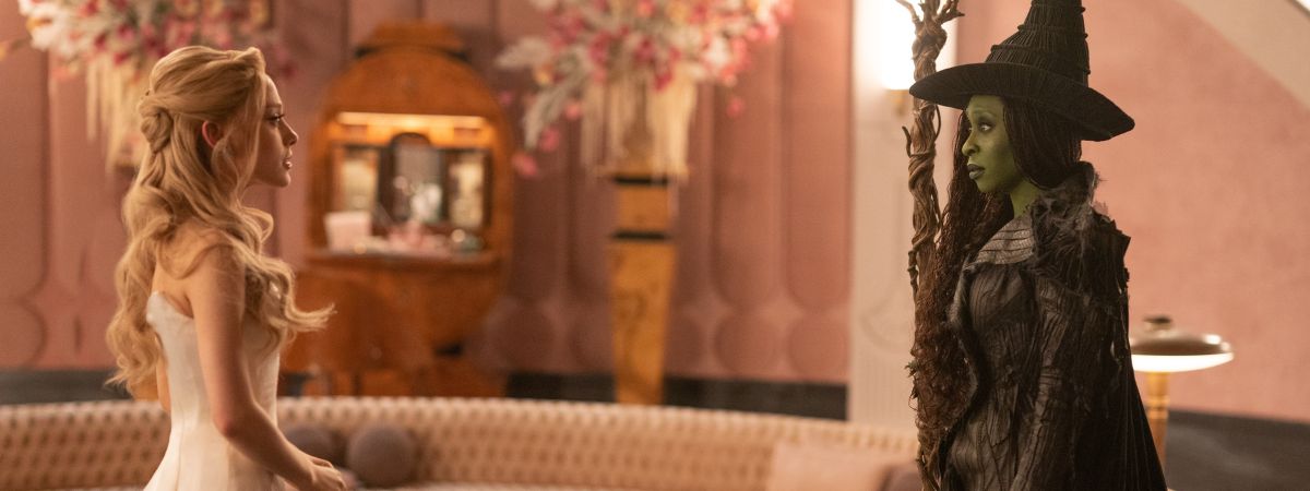 Cynthia Erivo and Ariana Grande in Wicked For Good