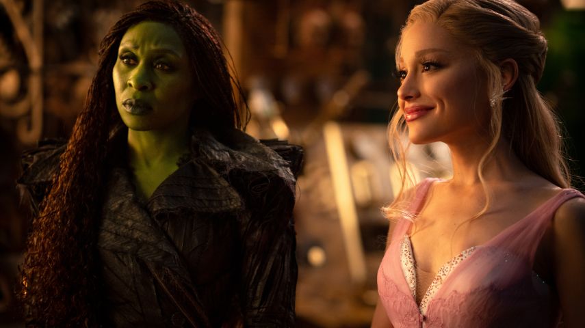 Cynthia Erivo and Ariana Grande in Wicked For Good