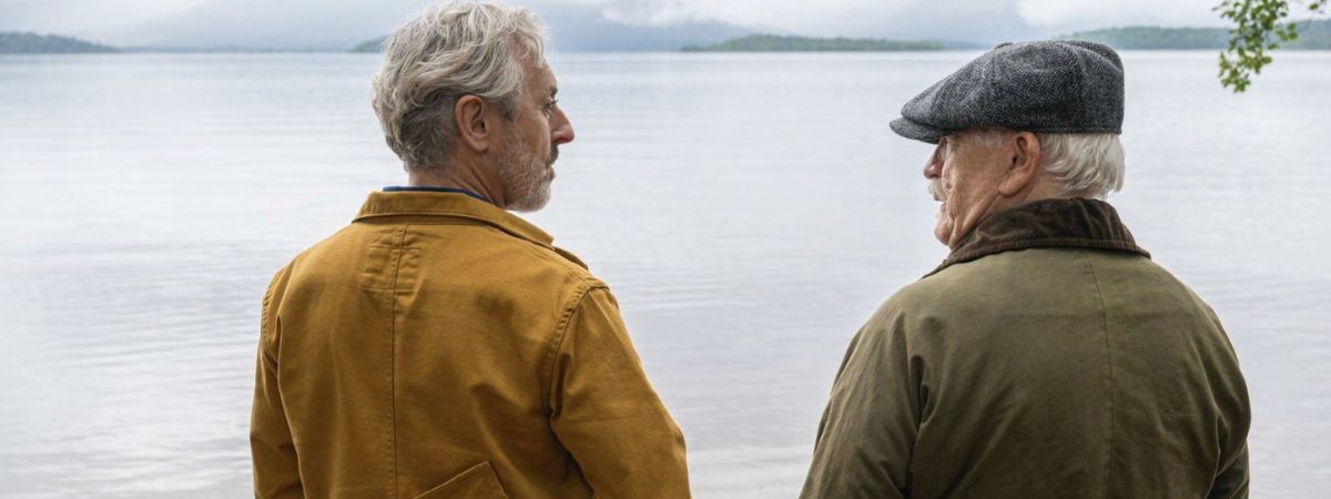 Alan Cumming and Brian Cox in Glenrothan