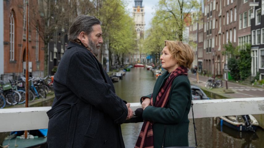 Lesley Manville and Ciaran Hinds in Midwinter Break