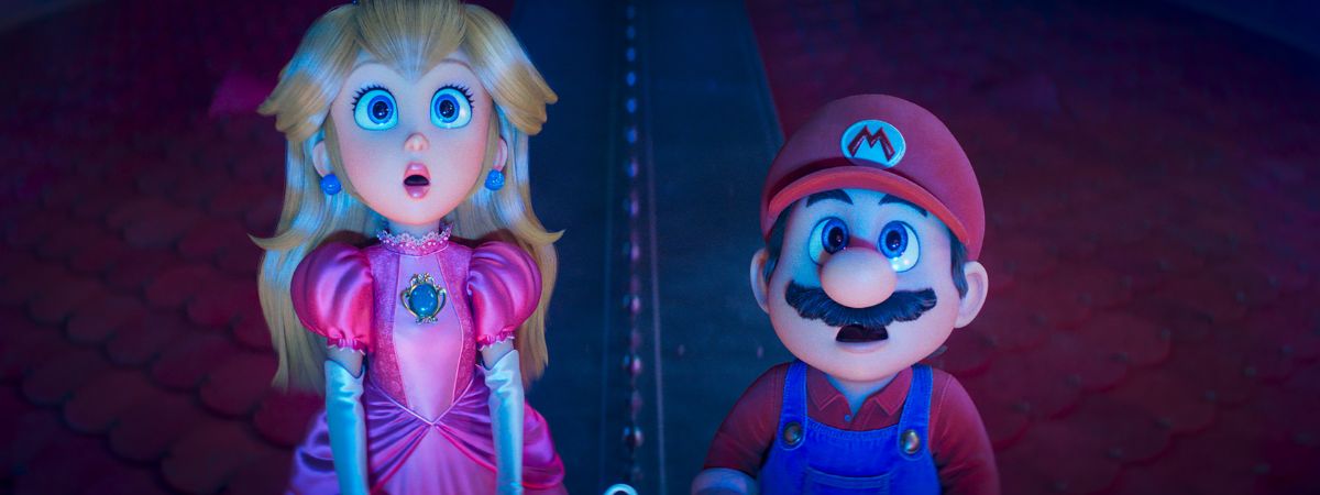 Rosalina and Mario in The Super Mario Galaxy