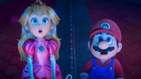 Rosalina and Mario in The Super Mario Galaxy