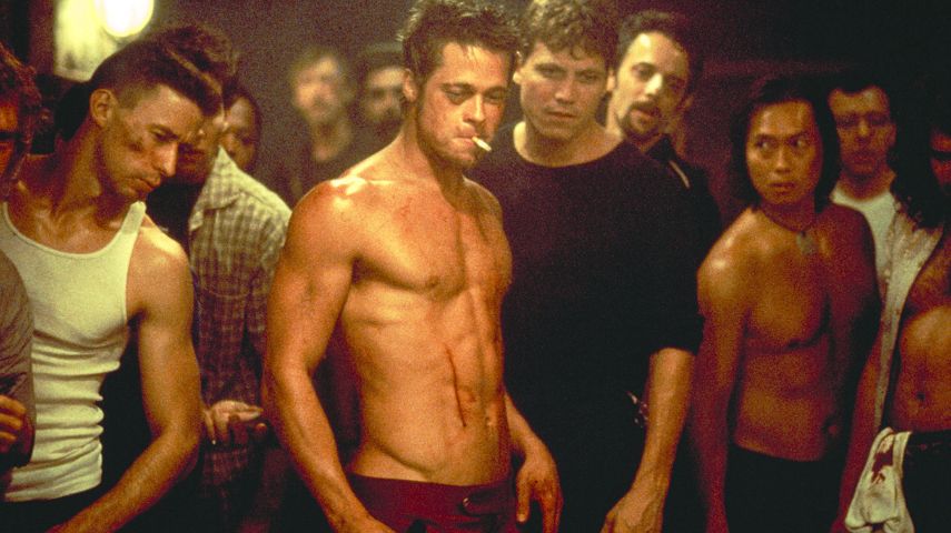 Brad Pitt in Fight Club