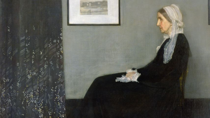 Whistler's Mother image James McNeill Whistler
