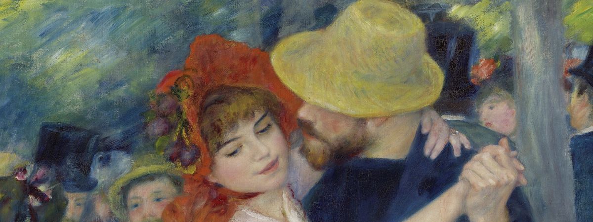 Dance at Bougival by Renoir
