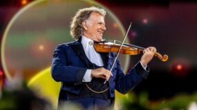 André Rieu in a promotional still from his cinema event, André Rieu’s 2026 Summer Concert Viva Maastricht.