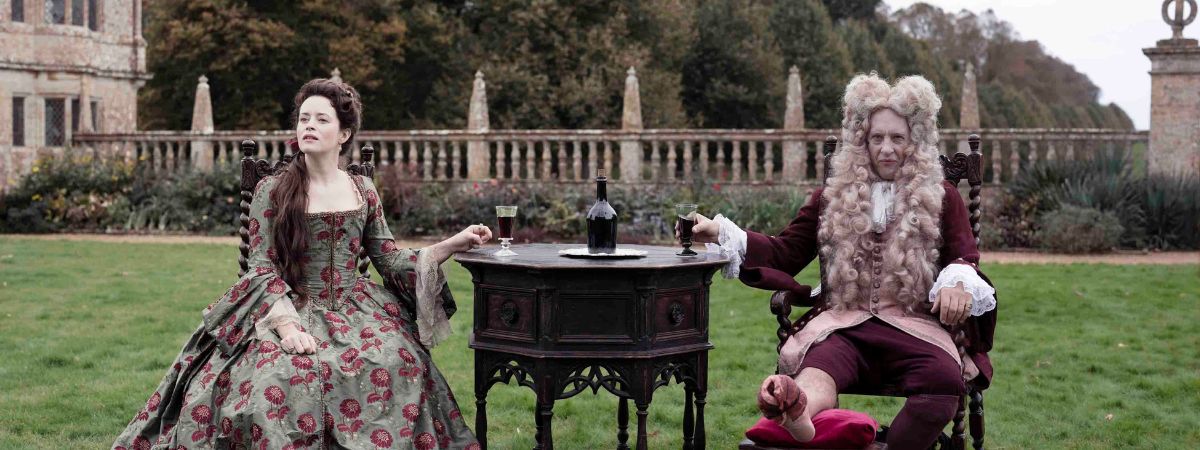 Clare Foy and Richard E Grant in Savage House