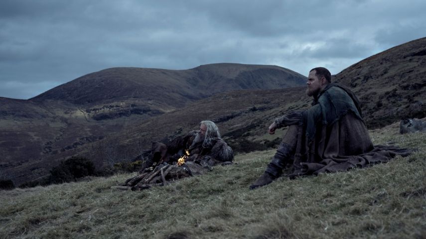 Hugh Jackman and Bill Skarsgård in The Death of Robin Hood