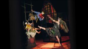 A promotional photograph for balletLORENT's Hansel and Gretel and the Witch